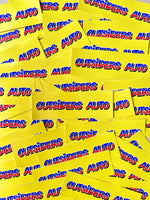 Outsiders Auto Up Garage Inspired Sticker