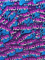 Outsiders Auto No Fans Club Sticker (Free UK Shipping)