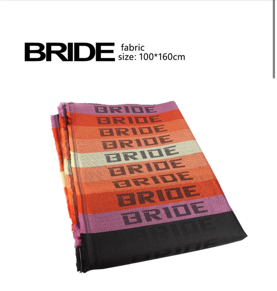 Bride Seat Fabric (ORANGE GRADUATION)