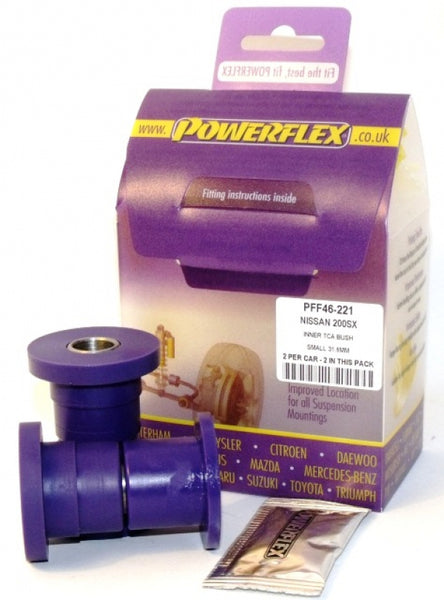 POWEFLEX FRONT INNER TRACK CONTROL ARM BUSH SET  - 200SX - S13, S14, & S15 (1991 - 2002) - PFF46-221